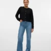 Jeans taille haute coupe large Vmtessa