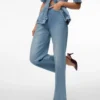 Jeans taille haute à coupe large Vmvega