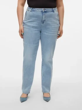 Jeans taille haute coupe « Mom » Vmcisa