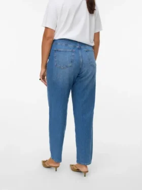 Jeans taille haute coupe « mom » Vmctessa