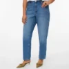 Jeans taille haute coupe « mom » Vmctessa