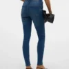 Jeans taille haute coupe skinny VMSophia