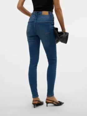 Jeans taille haute coupe skinny VMSophia