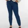Jeans taille haute coupe slim Vmclusia