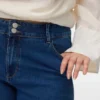 Jeans taille haute coupe slim Vmclusia