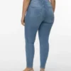Jeans taille haute coupe slim Vmcphia