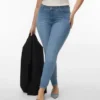 Jeans taille haute coupe slim Vmcphia