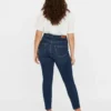 Jeans taille haute coupe slim Vmcsophia