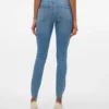 Jeans taille haute coupe slim VMSophia