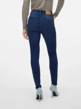 Jeans taille haute coupe slim VMSophia