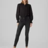 Jeans taille haute coupe slim VMSophia