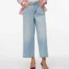 Jeans taille haute et coupe courte Awsienna