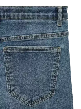 Jeans taille haute à jambes larges Vmdaisy