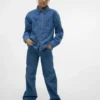 Jeans taille haute à jambes larges Vmdaisy