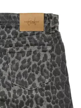 Jeans taille haute à jambes larges Vmlenora