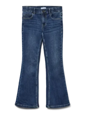 Jeans taille haute à jambes larges Vmriver