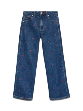 Jeans taille haute à jambes larges Vmtessa