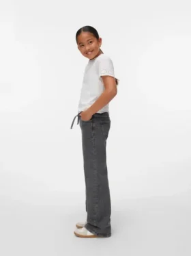 Jeans taille haute à jambes larges Vmtessa