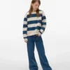 Jeans taille haute à jambes larges Vmtessa