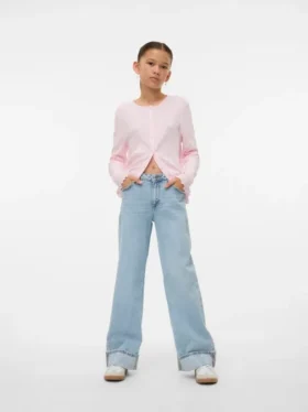 Jeans taille haute à jambes larges Vmtessa