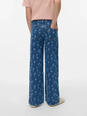 Jeans taille haute à jambes larges Vmtessa