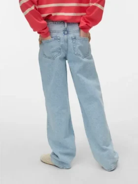 Jeans taille haute à jambes larges Vmtessa