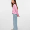Jeans taille haute à jambes larges Vmtessa