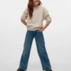 Jeans taille haute à jambes larges Vmtessa