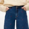 Jeans taille haute à jambes larges Vmtessa