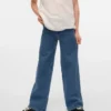 Jeans taille haute à jambes larges Vmtessa