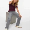 Jeans taille haute à jambes larges Vmtessa
