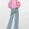 Jeans taille haute à jambes larges Vmtessa