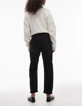 Jeans taille haute « Mom Fit » de Topshop
