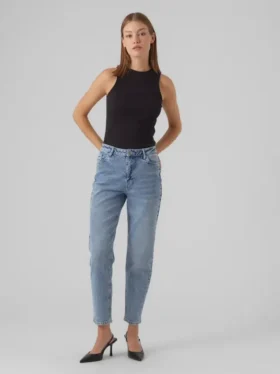 Jeans taille haute « Mom Fit » Vmlinda