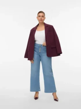 Jeans taille haute évasé Vmckayla