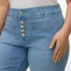 Jeans taille haute évasé Vmckayla