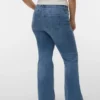 Jeans taille haute évasé Vmctanna