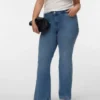 Jeans taille haute évasé Vmctanna