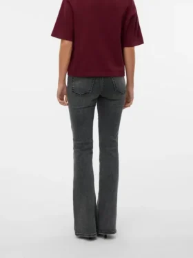 Jeans taille haute évasé Vmgigi
