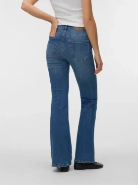 Jeans taille haute évasé Vmgigi