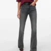 Jeans taille haute évasé Vmgigi