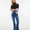 Jeans taille haute évasé Vmsiga