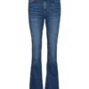 Jeans taille haute évasé Vmsiga