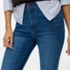 Jeans taille haute évasé Vmsiga