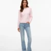 Jeans taille haute évasé Vmtanna