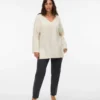 Jeans taille haute Vmctessa, coupe « mom fit »