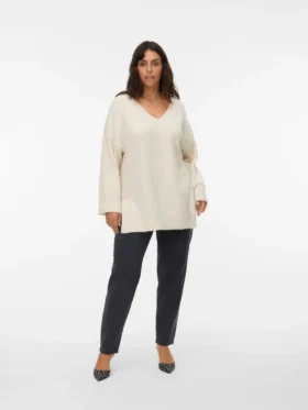 Jeans taille haute Vmctessa, coupe « mom fit »