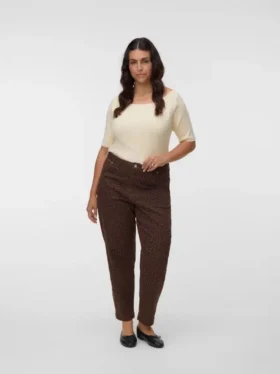 Jeans taille haute Vmctessa, coupe « mom fit »