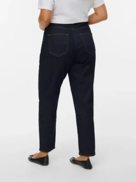 Jeans taille haute Vmctessa, coupe « mom fit »