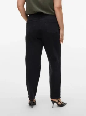 Jeans taille haute Vmctessa, coupe « mom fit »